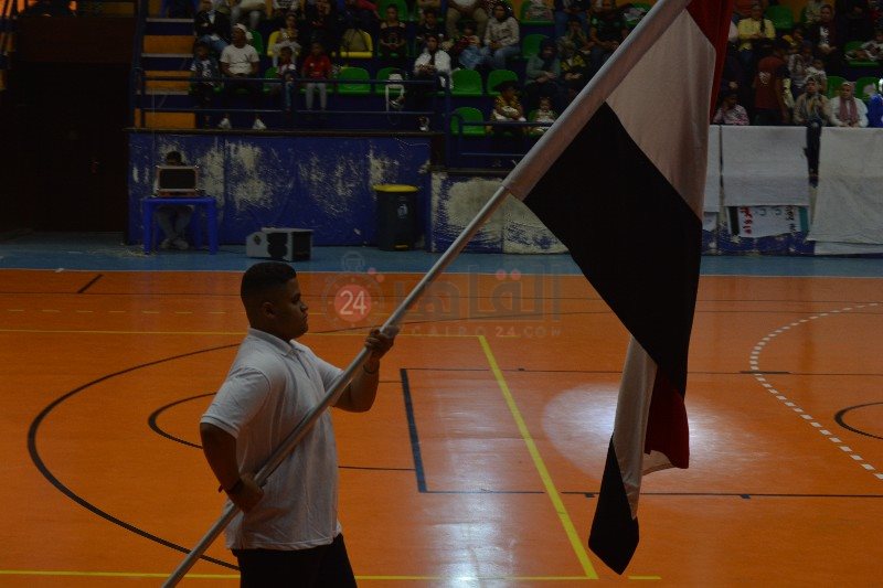 علم مصر في طابور عرض بطولة الشركات 