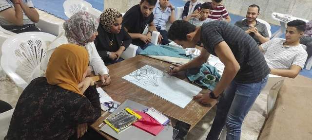 ورشة حرفية بمركز شباب سماكين الغرب بالحسينية بالشرقية 05