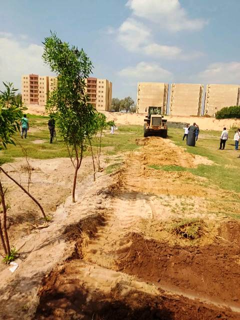 إزالة التعديات على الأراضي بالشرقية 03