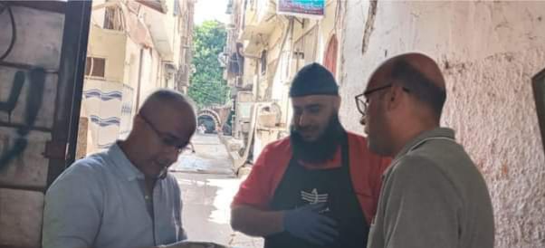 حملة للتفتيش على المطاعم والكافيتريات في الإسكندرية 