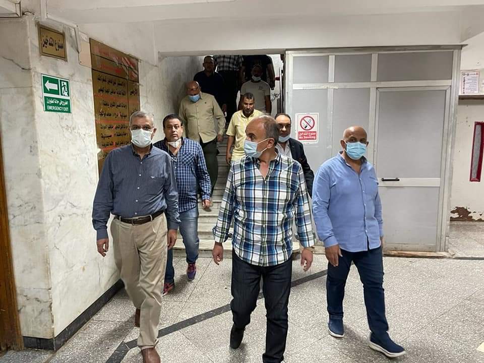 رئيس جامعة الزقازيق يتفقد مبنى الباطنة 01