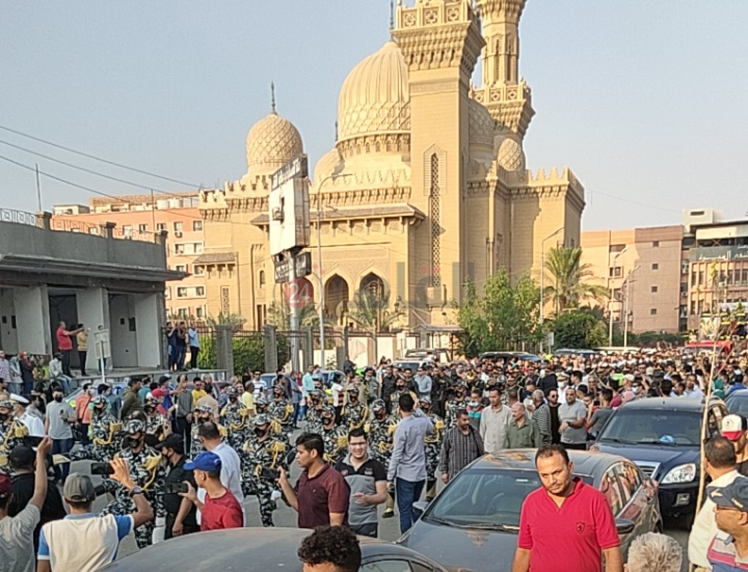 جنازة عسكرية وشعبية لشهداء حادث الإسماعيلية 5
