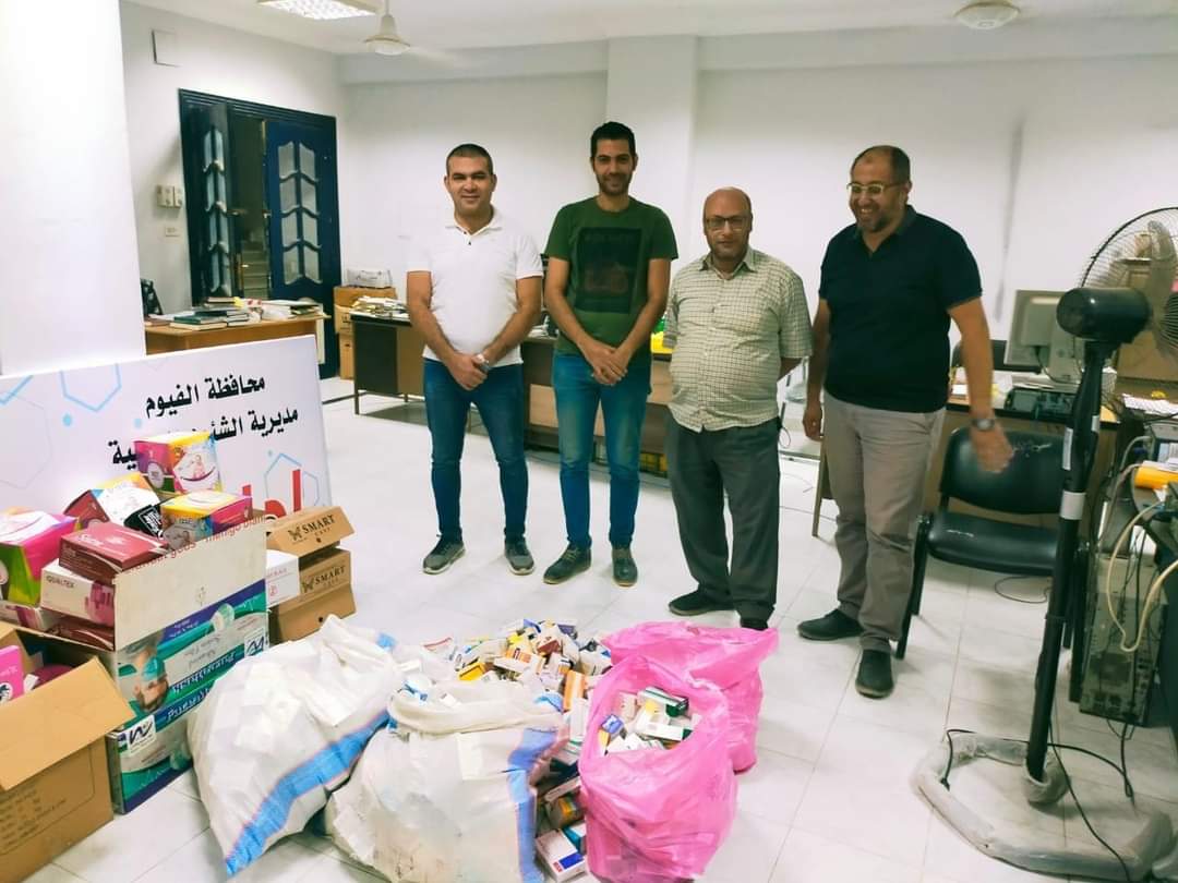 ضبط صيدلية دون ترخيص في الفيوم