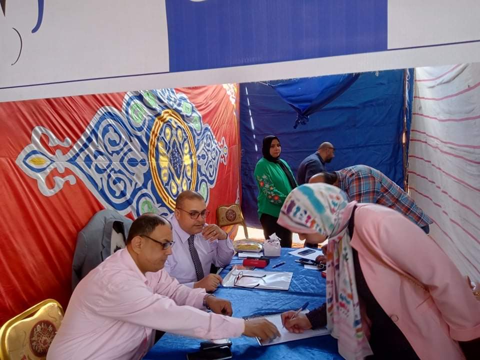 الانتخابات باستاد المنصورة