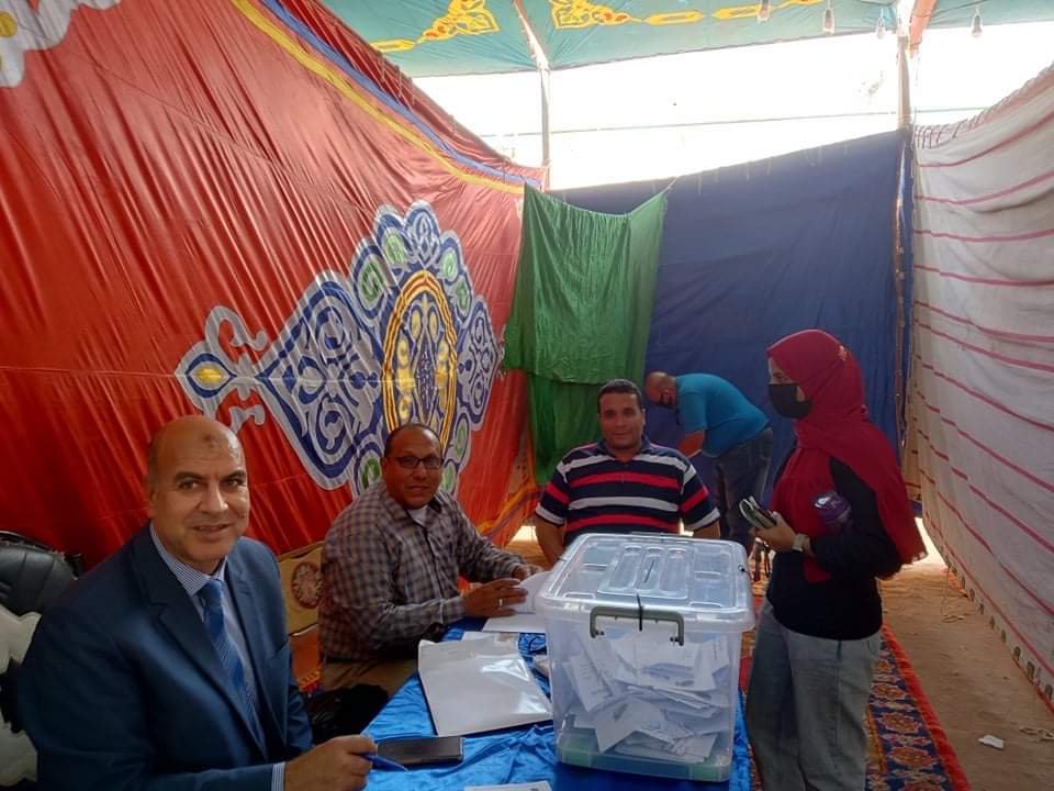 الانتخابات باستاد المنصورة