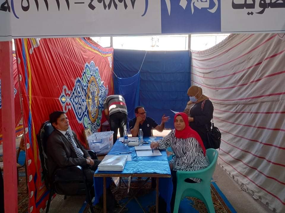 الانتخابات باستاد المنصورة