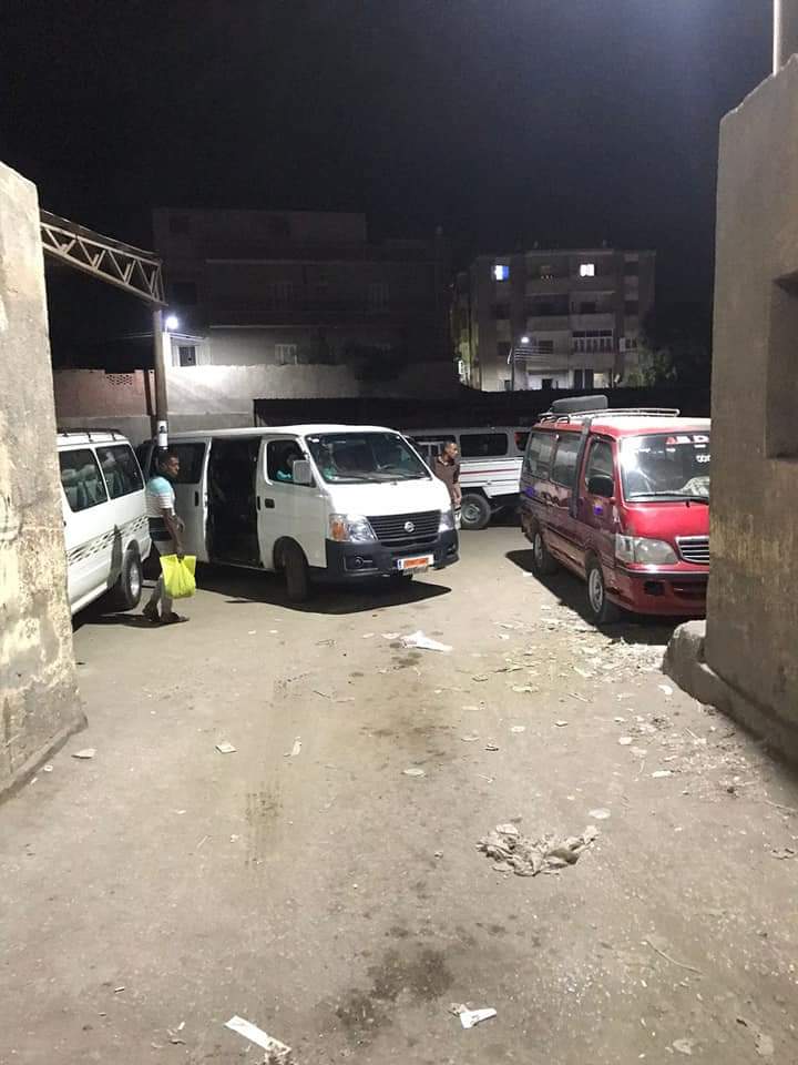 حملة مُفاجئة على مواقف الفيوم