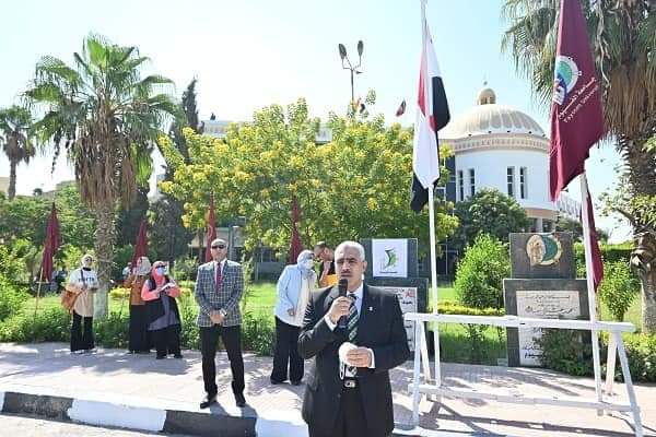 جامعة الفيوم تحتفل ببدء العام الدراسي الجديد