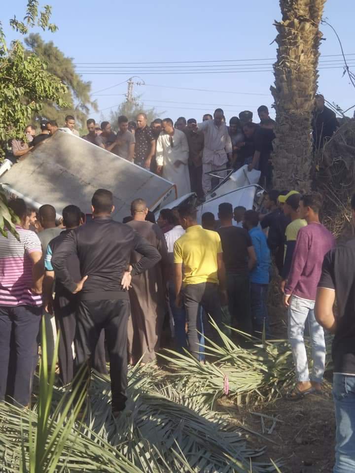 حادث مروع في الفيوم