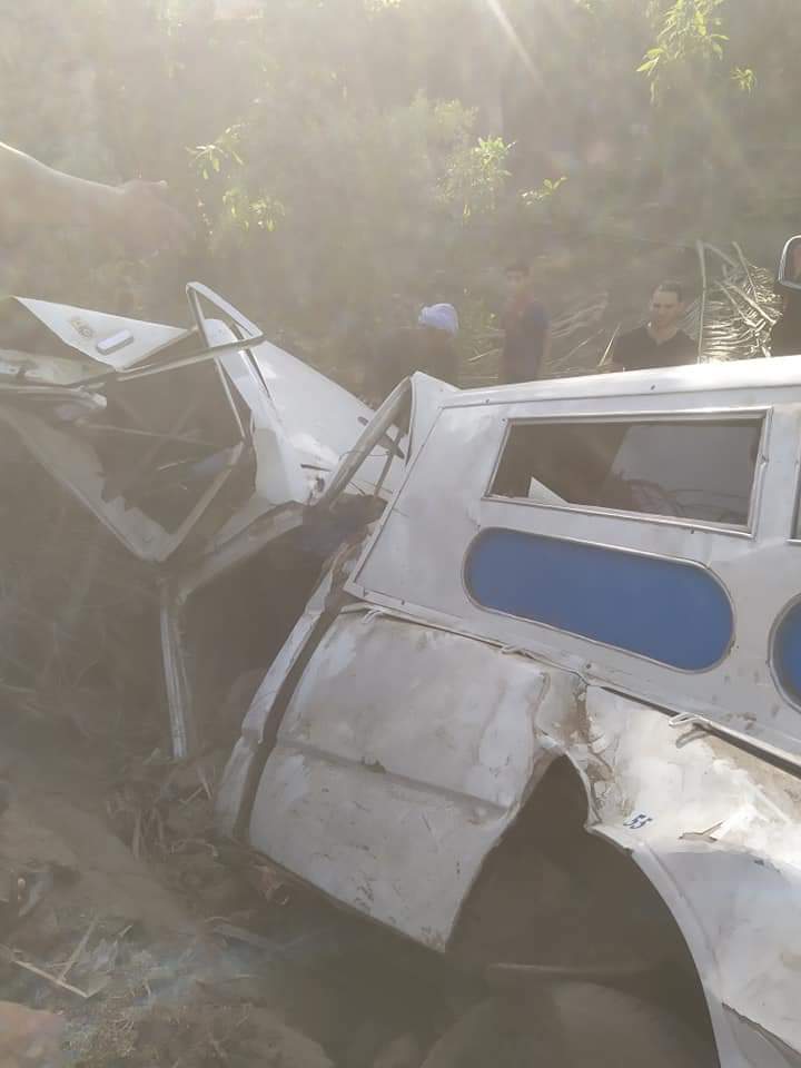 حادث مروع في الفيوم