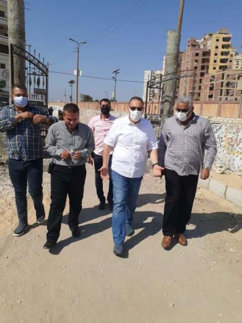 محافظ الشرقية يتابع الإنشاءات الجارية لـ متنزه العائلات 01