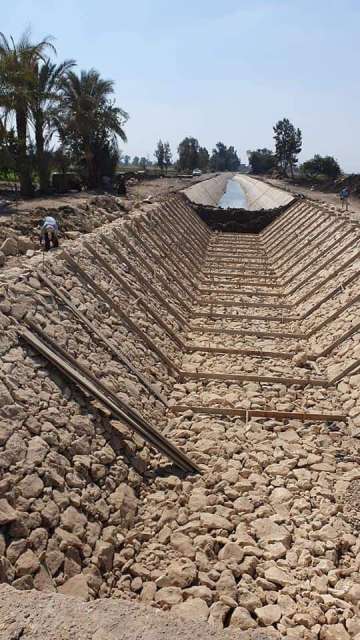 تأهيل ترعة الصبابة بالشرقية 01