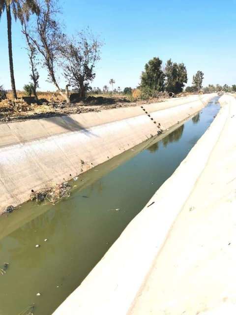 تأهيل ترعة الصبابة بالشرقية 03