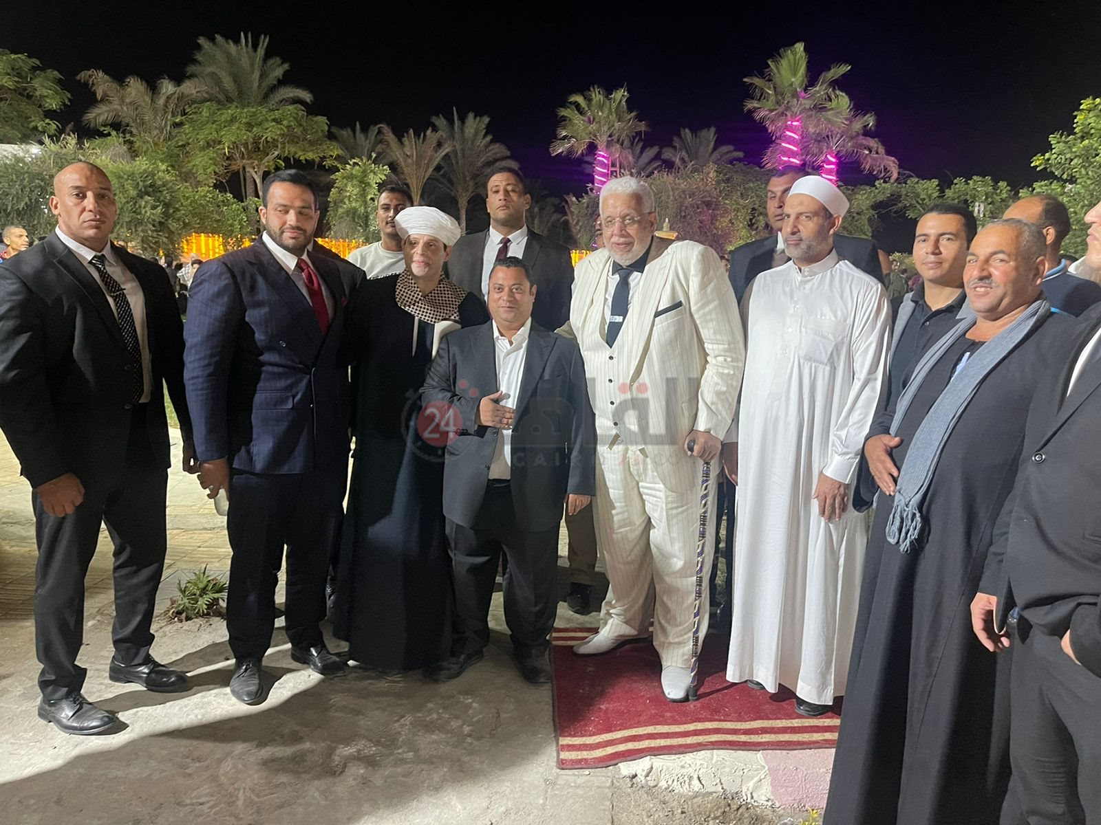 جانب من الحضور مع محمود التهامي