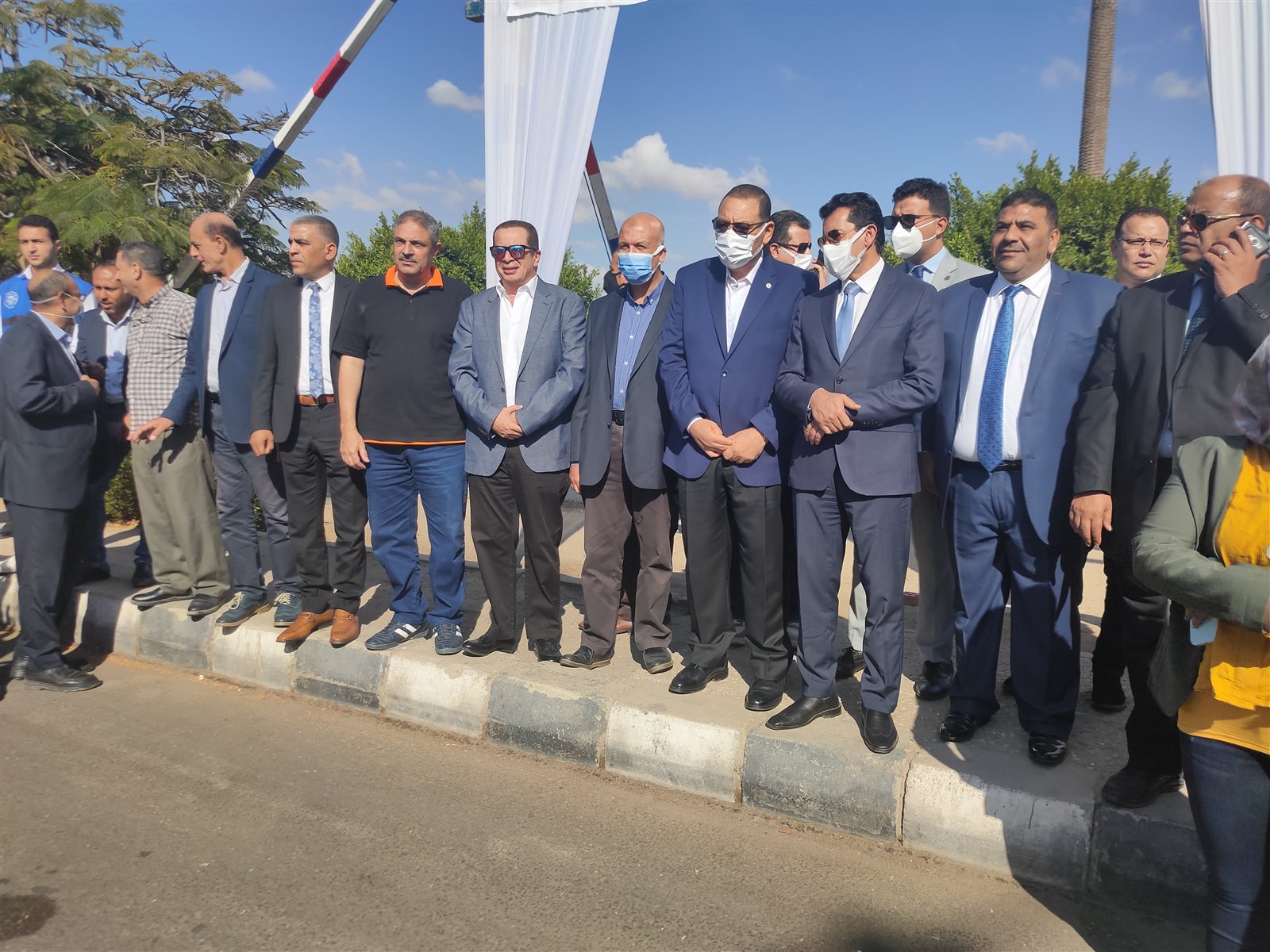 وزير الشباب في العاشر للمشاركة في المسيرة2