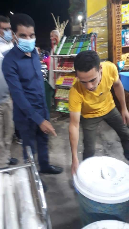 حملة بالفيوم لمتابعة تطبيق الإجراءات الاحترازية