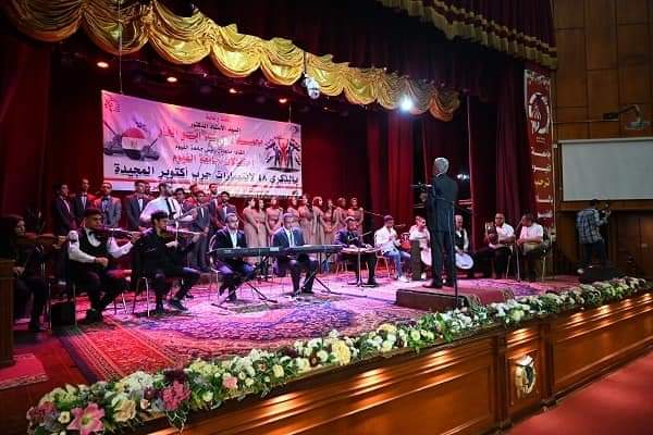 جامعة الفيوم تحتفل بذكرى نصر اكتوبر