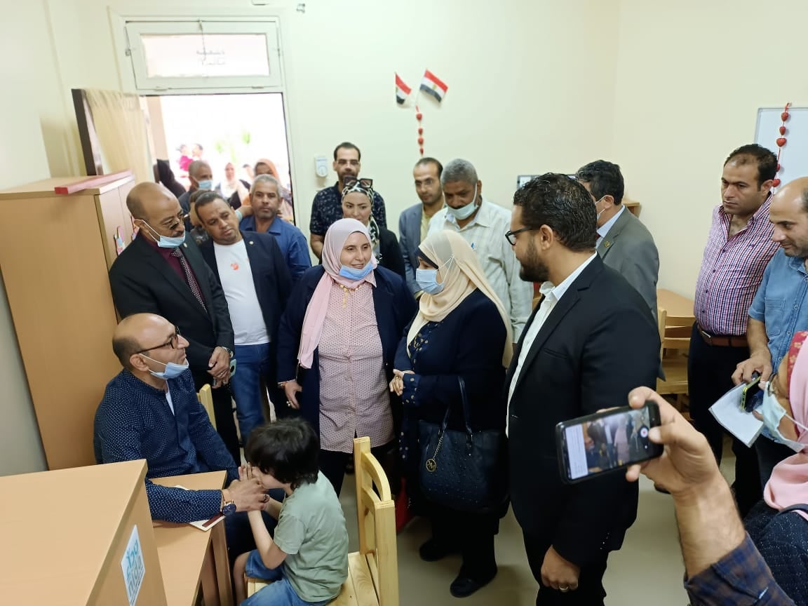 افتتاح فصل مدرسي لمتعددي الإعاقة بالشرقية 02
