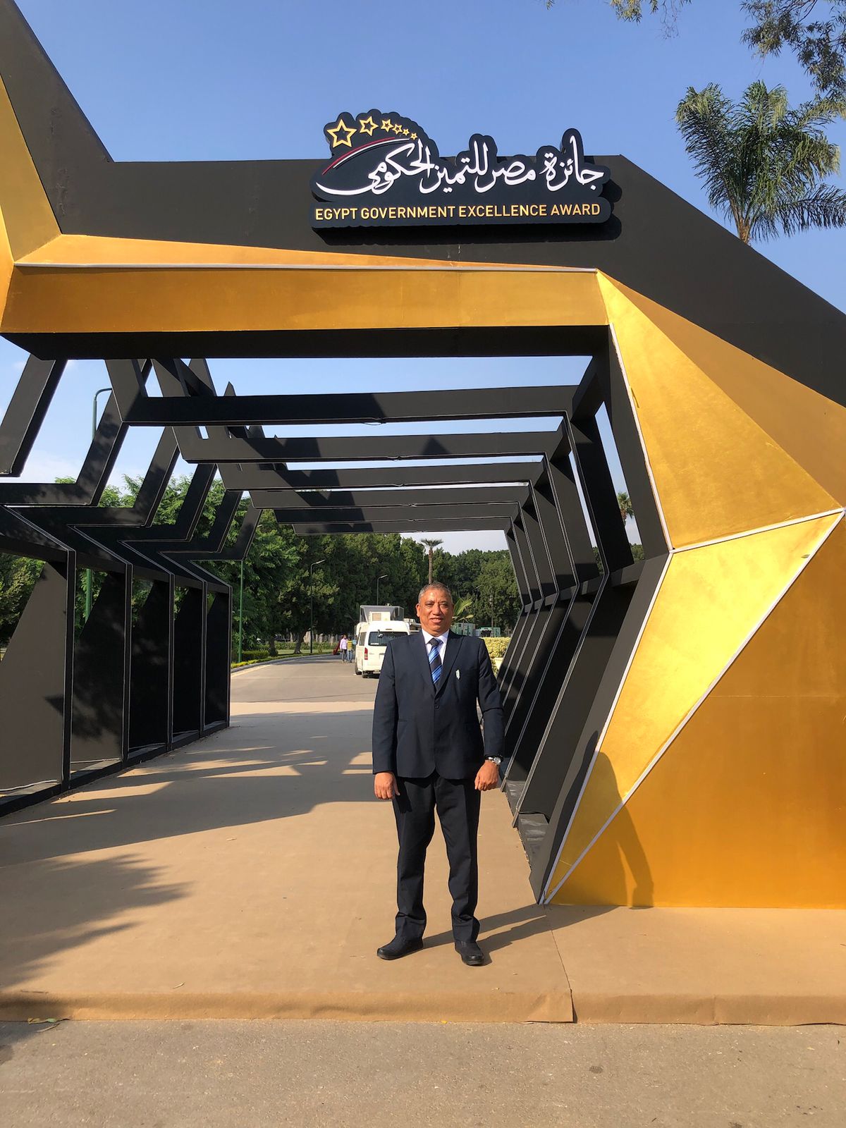 أحمد زيدان أثناء حضوره الإعلان عن جوائز التميز الحكومي