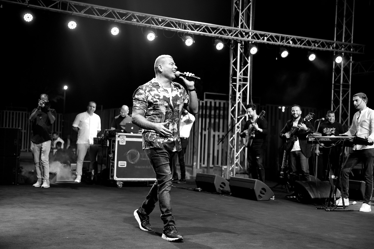 حفل عمرو دياب بالجونة8