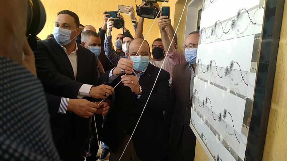 افتتاح المدفن الصحي بمنطقة قلابشو