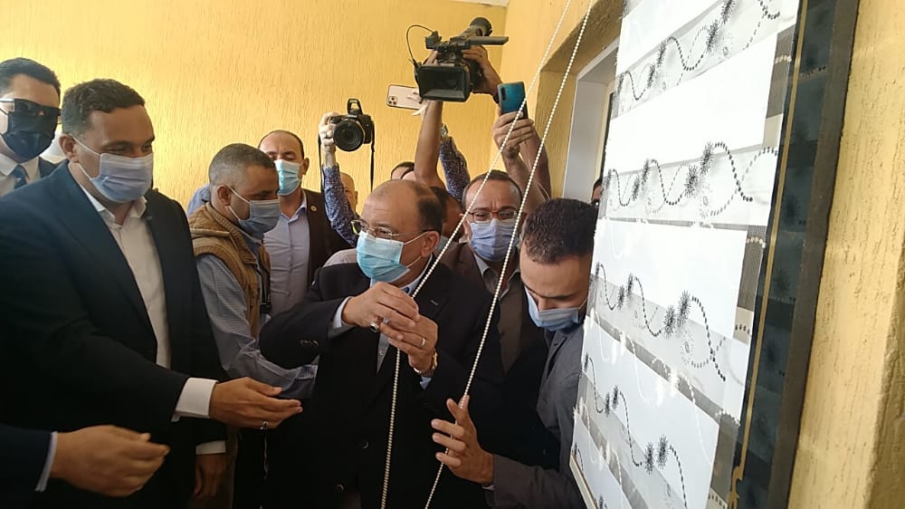 افتتاح المدفن الصحي بمنطقة قلابشو