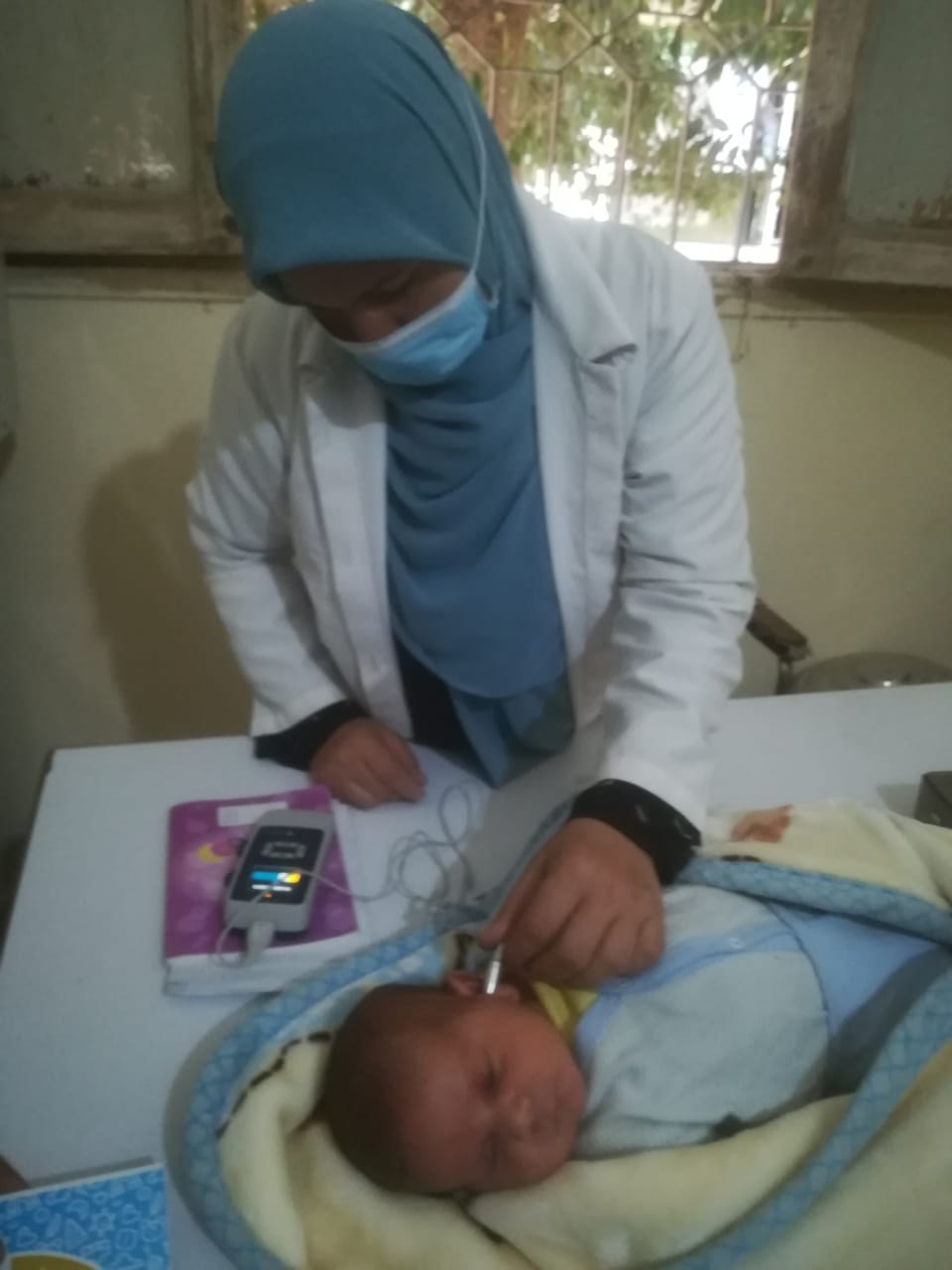 المبادرة الرئاسية لفحص الأطفال الرضع بالشرقية 07