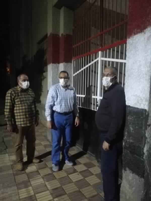 زيارة المحافظ للوحدة المحلية ليلًا 02