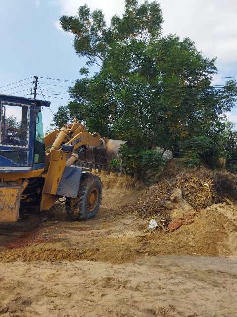 إزالة تعديات على الأراضي بالشرقية 01