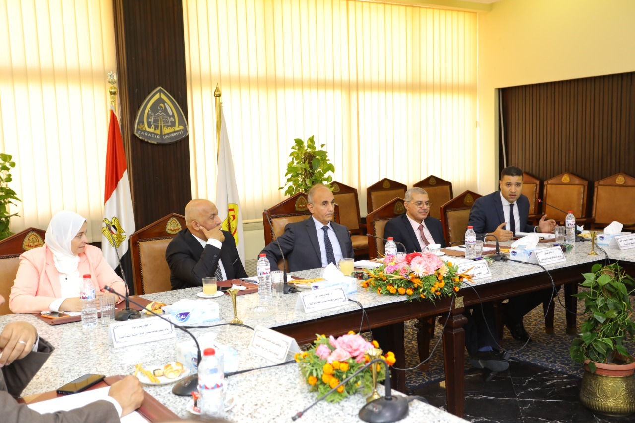 اجتماع مجلس جامعة الزقازيق