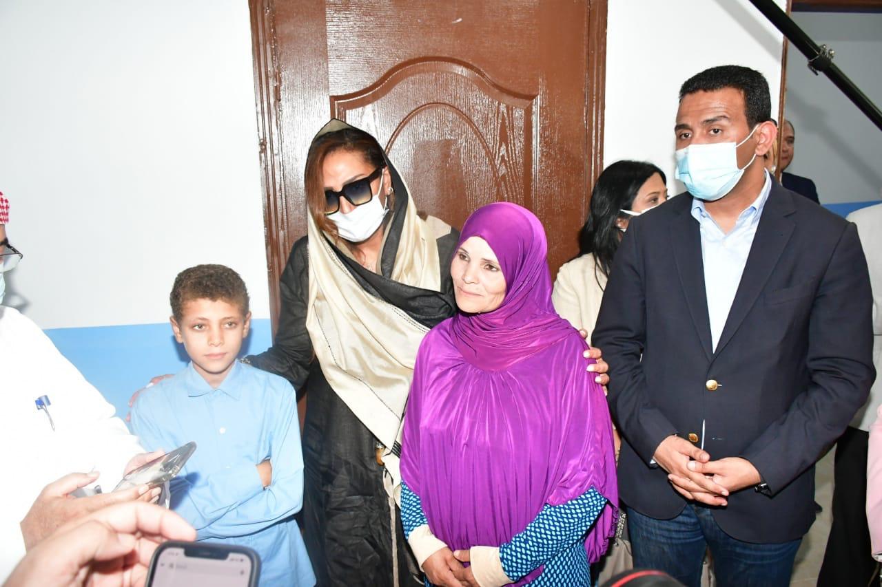 زيارة الأميرة لمياء بنت ماجد لمحافظة الفيوم