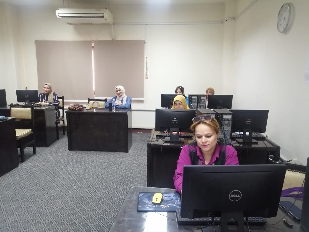 تدريب العاملين بمياه الفيوم على الإكسيل المتقدم