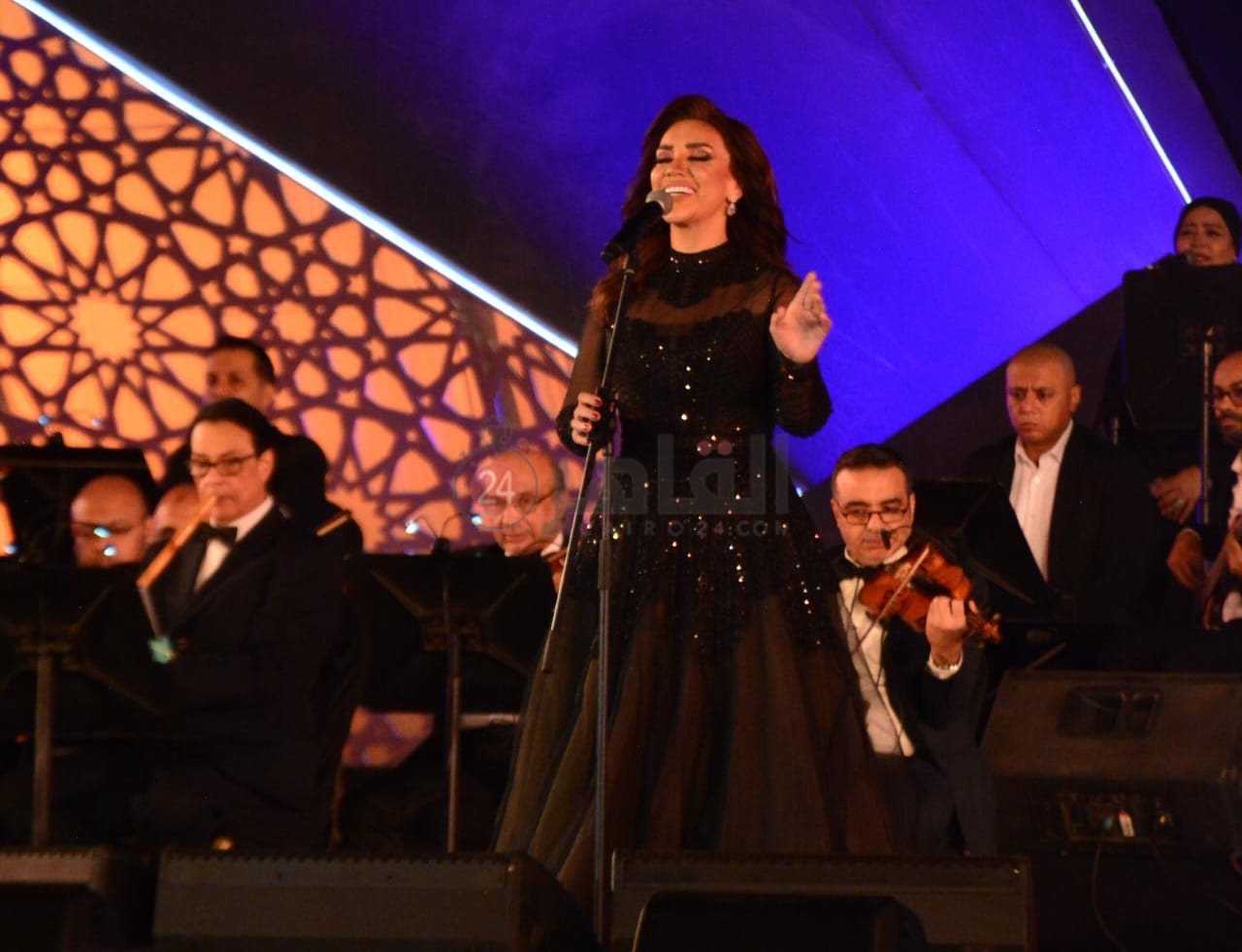 مي فاروق في مهرجان الموسيقى العربية (4)