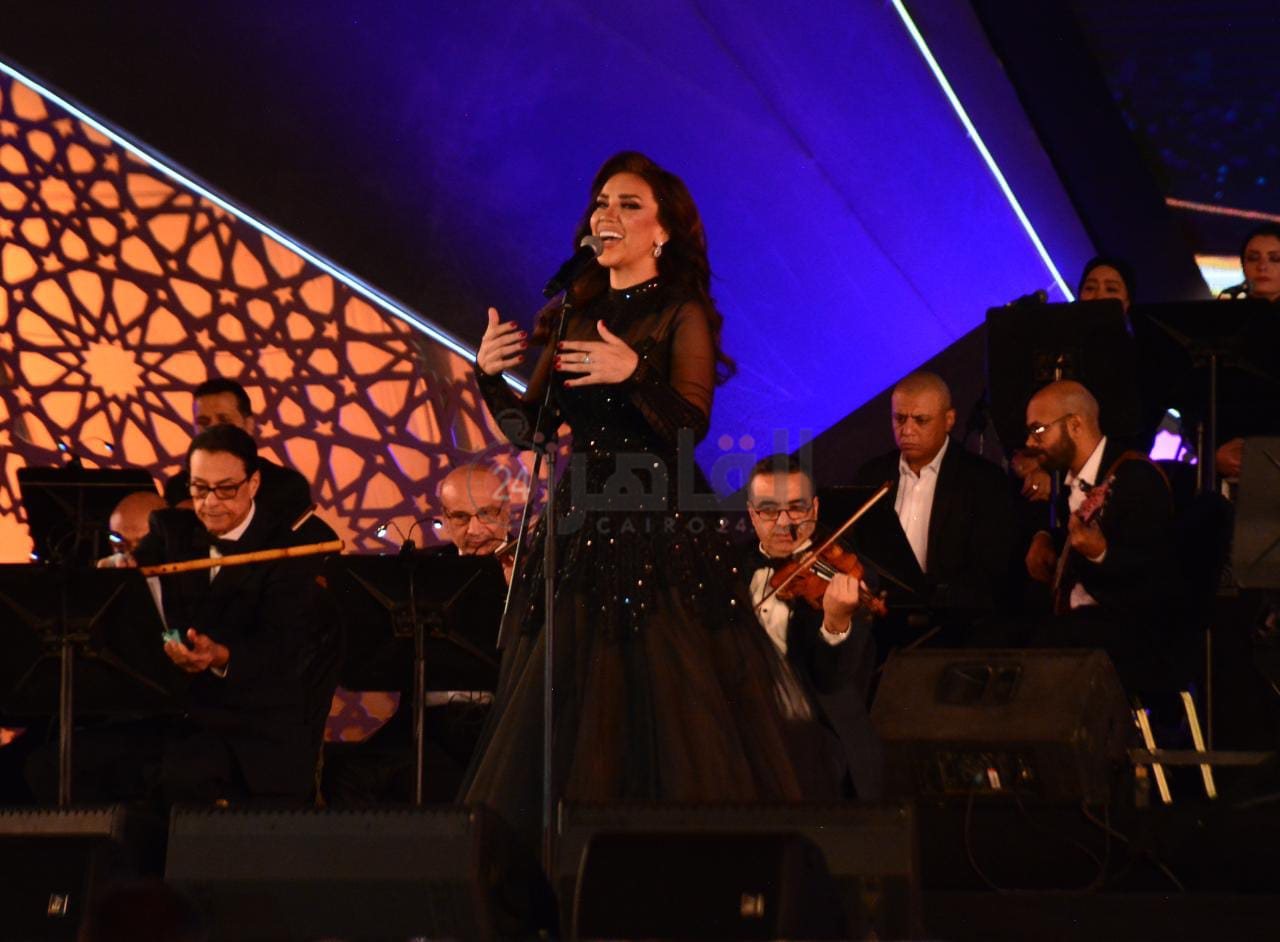 مي فاروق في مهرجان الموسيقى العربية (5)