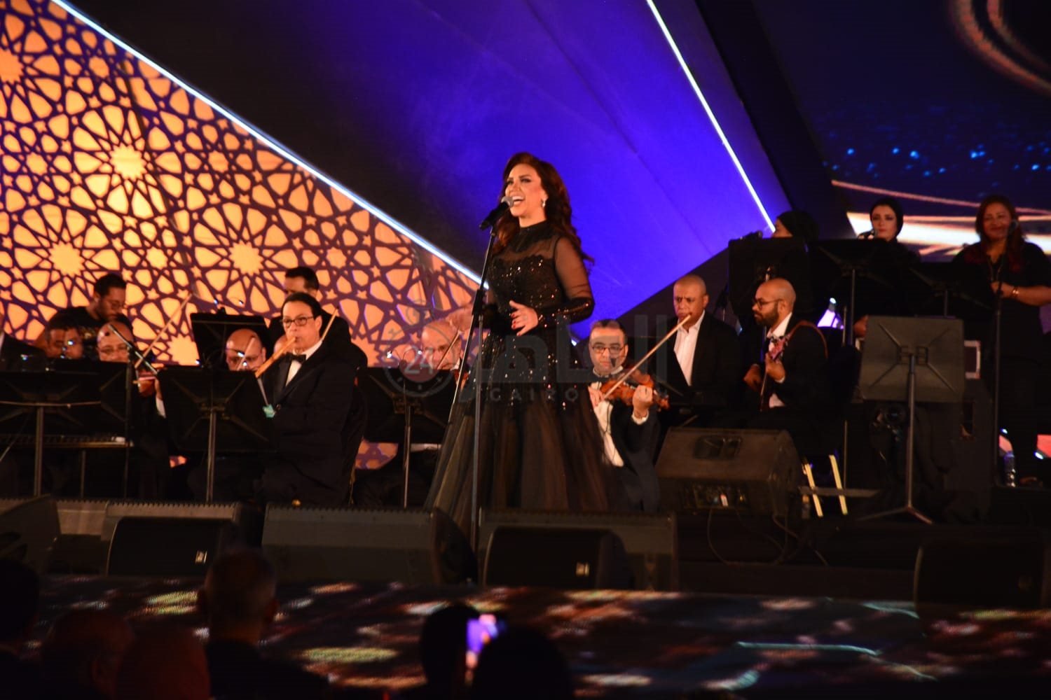 مي فاروق في مهرجان الموسيقى العربية (6)