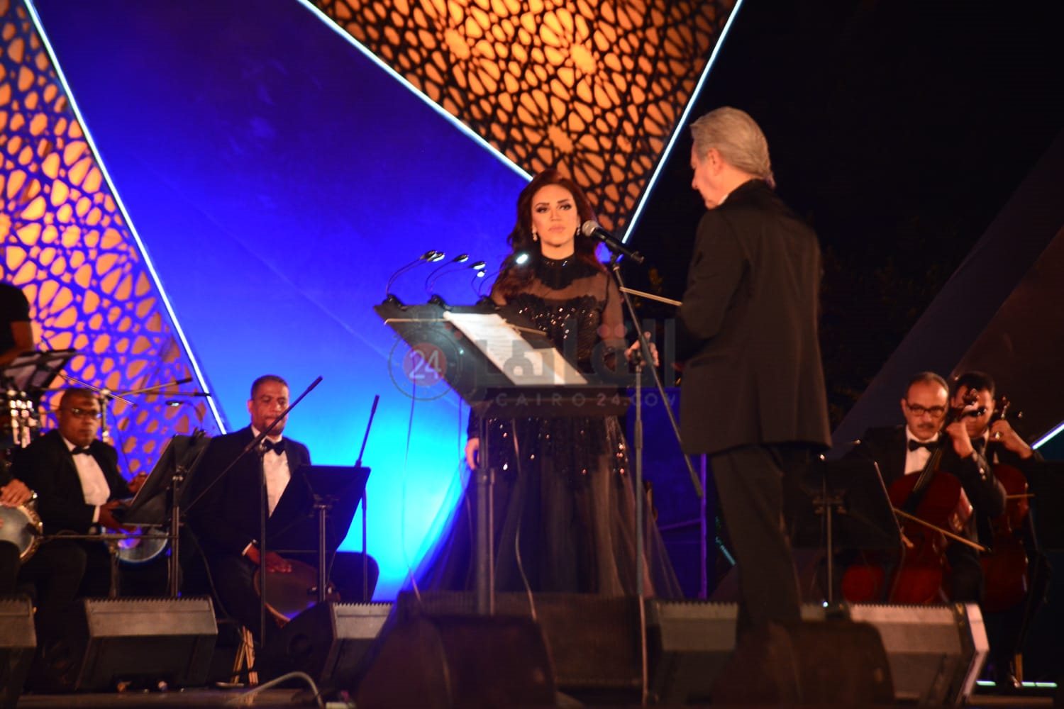 مي فاروق في مهرجان الموسيقى العربية (9)