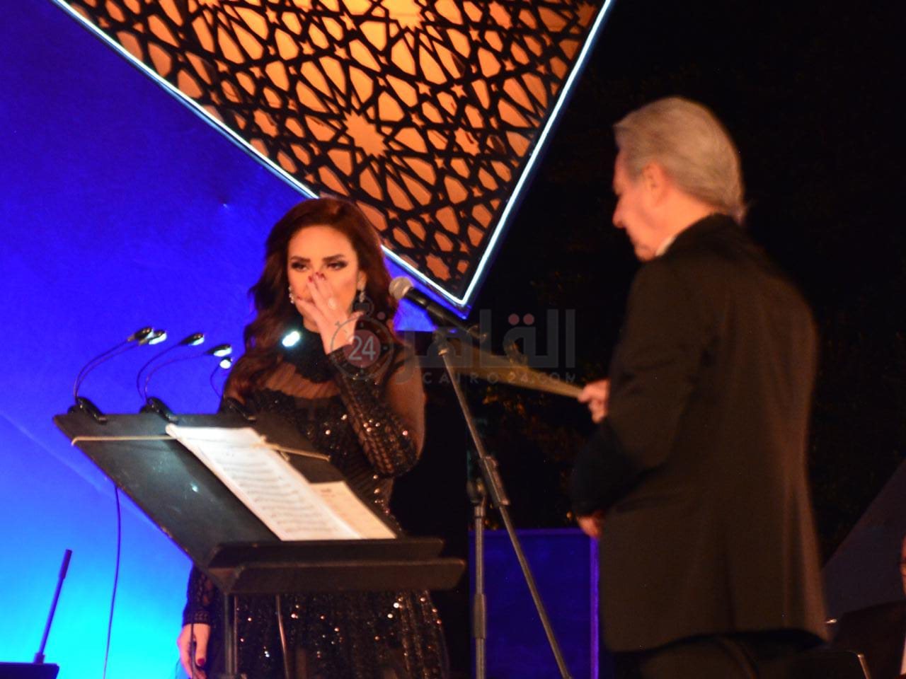 مي فاروق في مهرجان الموسيقى العربية (10)