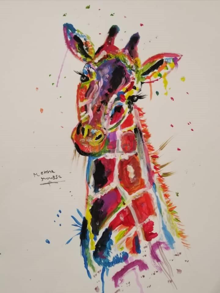 زراغة بألوان زاهية