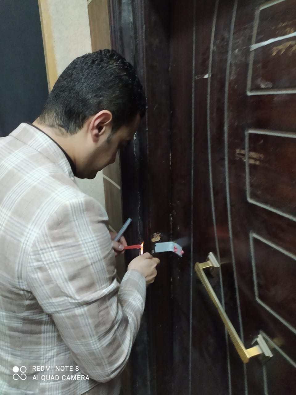 غلق منشآت مخالفة في الفيوم