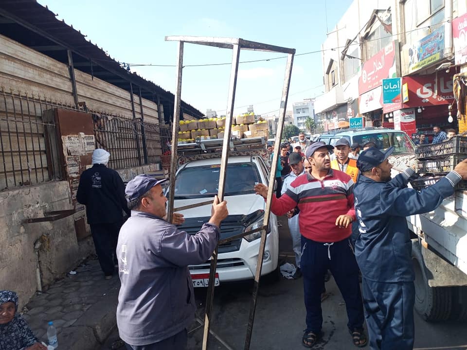 حملة لرفع الإشغالات بالعاشر من رمضان 03