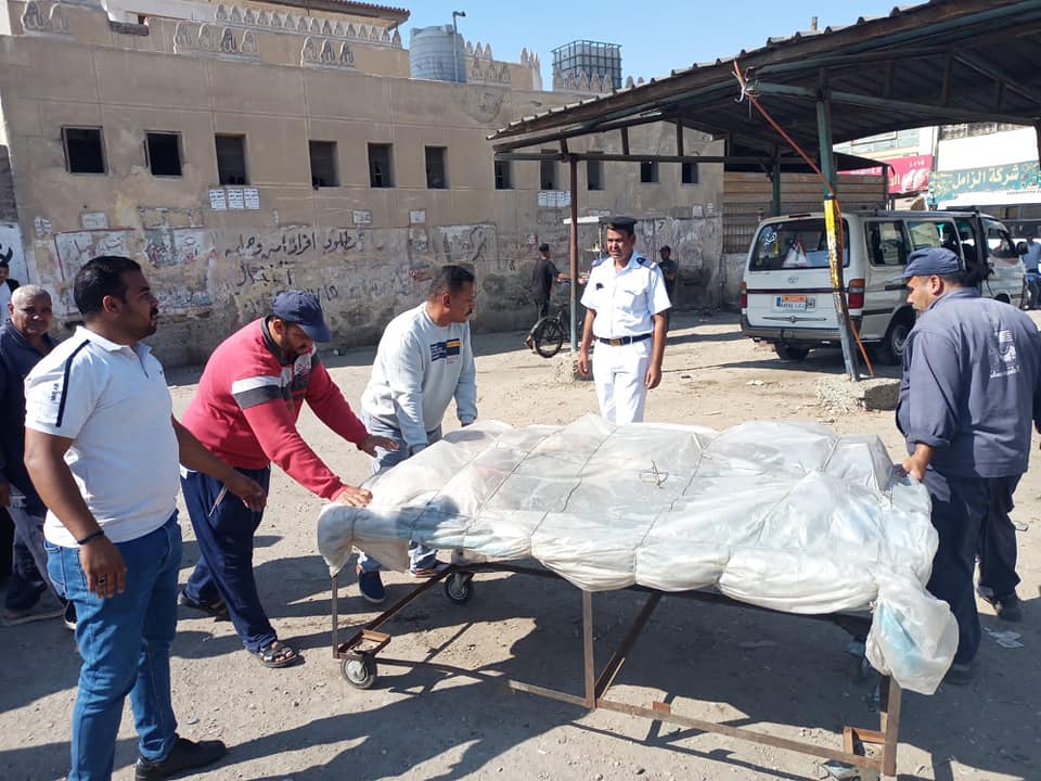 حملة لرفع الإشغالات بالعاشر من رمضان 09