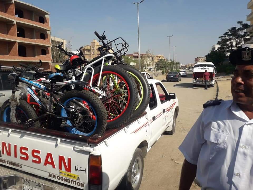 حملة لإزالة الإشغالات بالعاشر من رمضان 02