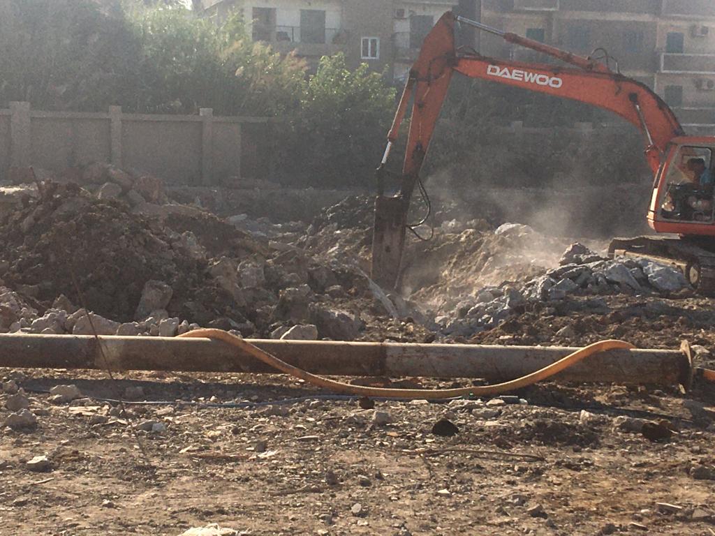 البدء في أساسات محطة قحافة الجديدة بالفيوم