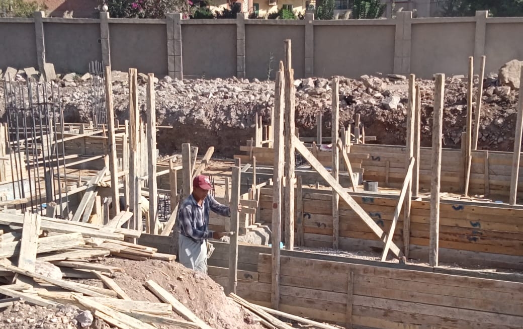 البدء في أساسات محطة قحافة الجديدة بالفيوم