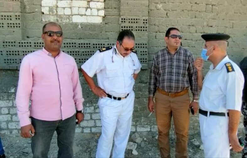 حملة لإزالة التعديات في الفيوم