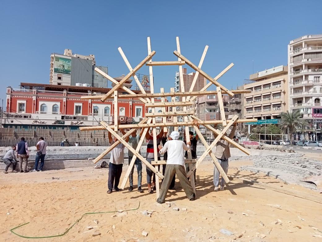 الصورة الأولى لأجسام السواقي، من موقع تطوير السواقي بالفيوم