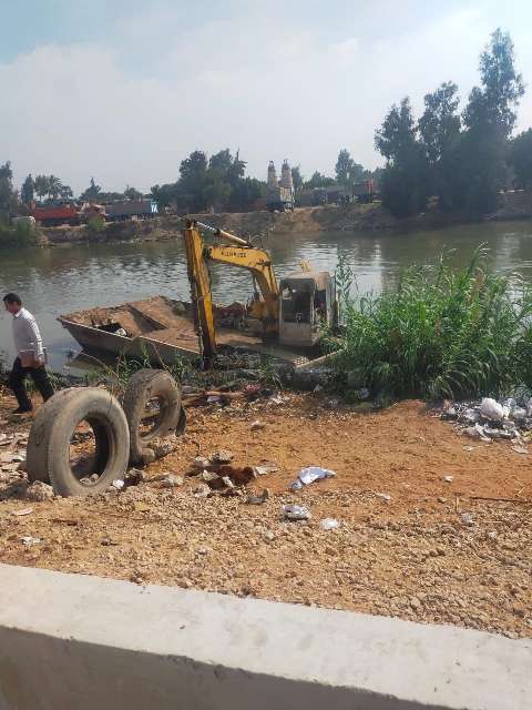 إزالة التعديات على الأراضي الزراعيةوأملاك الدولة بالشرقية 02