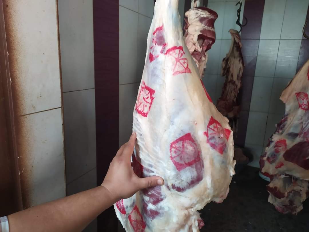 حملة على محال الجزارة في الفيوم