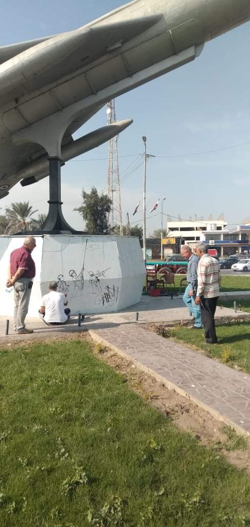 جدارية جديدة في ميدان الطيارة بالشرقية 03