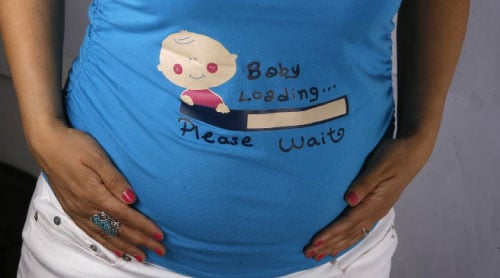 Er graviditetens begyndelse forsinket med en dreng?